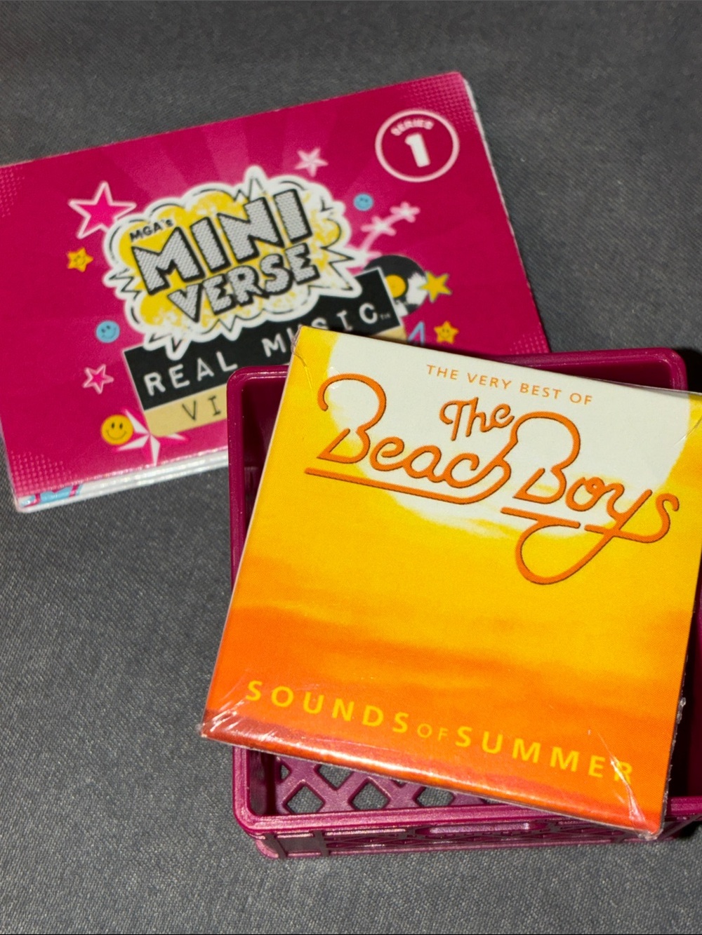 Mini verse Vinyl Beach Boys vinyl mini record